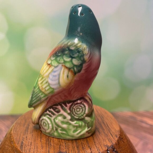 Beautiful Vintage 1950s Budgie Bird Salt & Pepper Shakers – Hand-Painted - Picture 11 of 15
